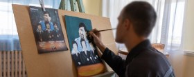 В Якутии в конкурсе рисунков к 95-летию Дмитрия Коркина выиграл осужденный