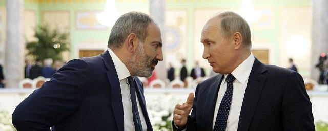 Nikol Pashinyan asks Vladimir Putin for help on situation in Nagorno-Karabakh