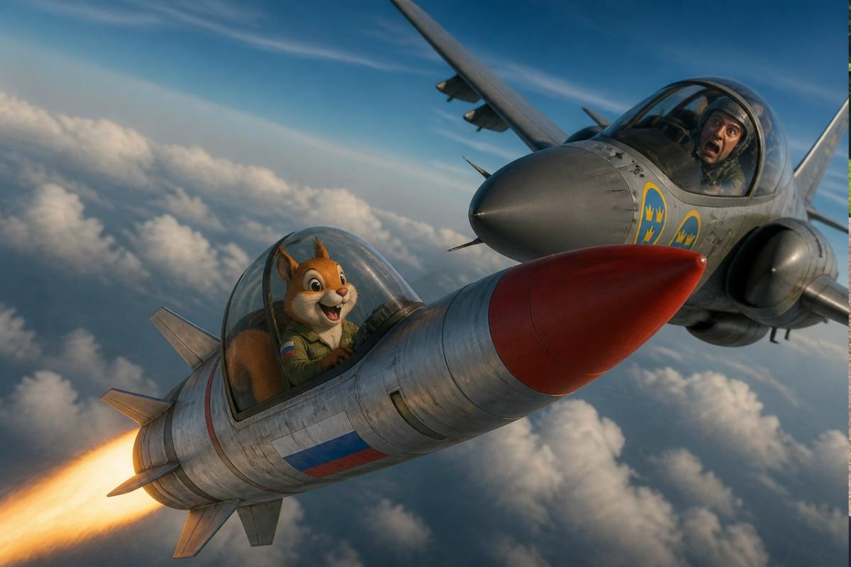 Русская «Белка» поразила уникальный шведский самолет. Это всё равно что попасть из лука в стрекозу