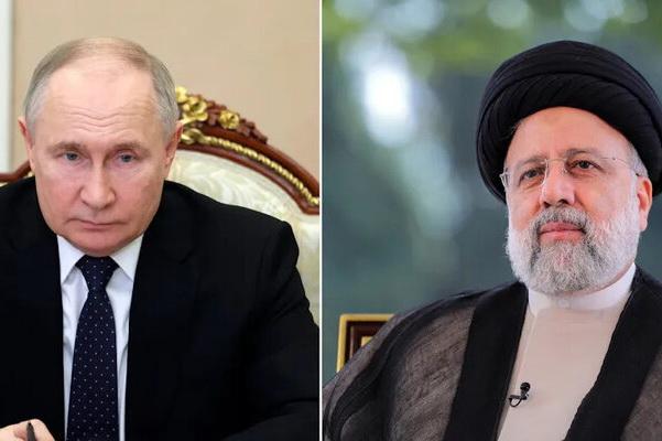 Путин (военный преступник) призвал к сдержанности лидеров Ирана и Израиля