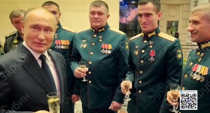 Путин удивился просьбе Героя России передать его отряду танк вместо отпуска