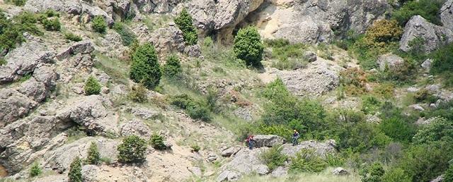В Крыму спасли четырех туристов, которые не могли спуститься с горы