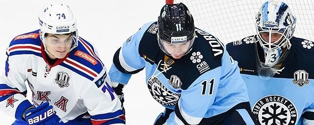 СКА проиграл «Сибири» в матче регулярного чемпионата КХЛ