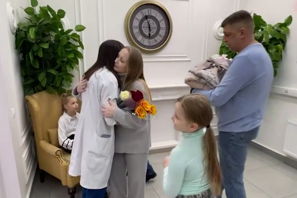В Щелковском перинатальном центре женщина в восьмой раз стала мамой