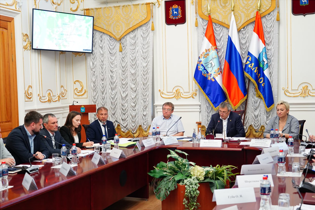 Мэр Иван Носков обсудил с ресурсоснабжающими организациями подключение к сетям индустриального парка «Самара»