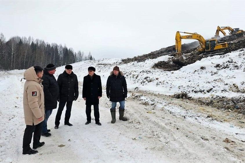 Терешков и Созинов проинспектировали свалку