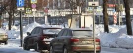 In Moscow, parking will remain free for health workers and volunteers in 2022