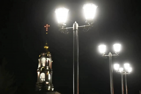 На набережной в Тамбове запустили первый участок модернизированного освещения