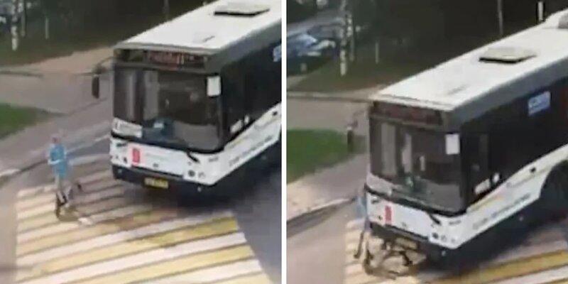 В подмосковных Химках автобус насмерть сбил девочку на самокате