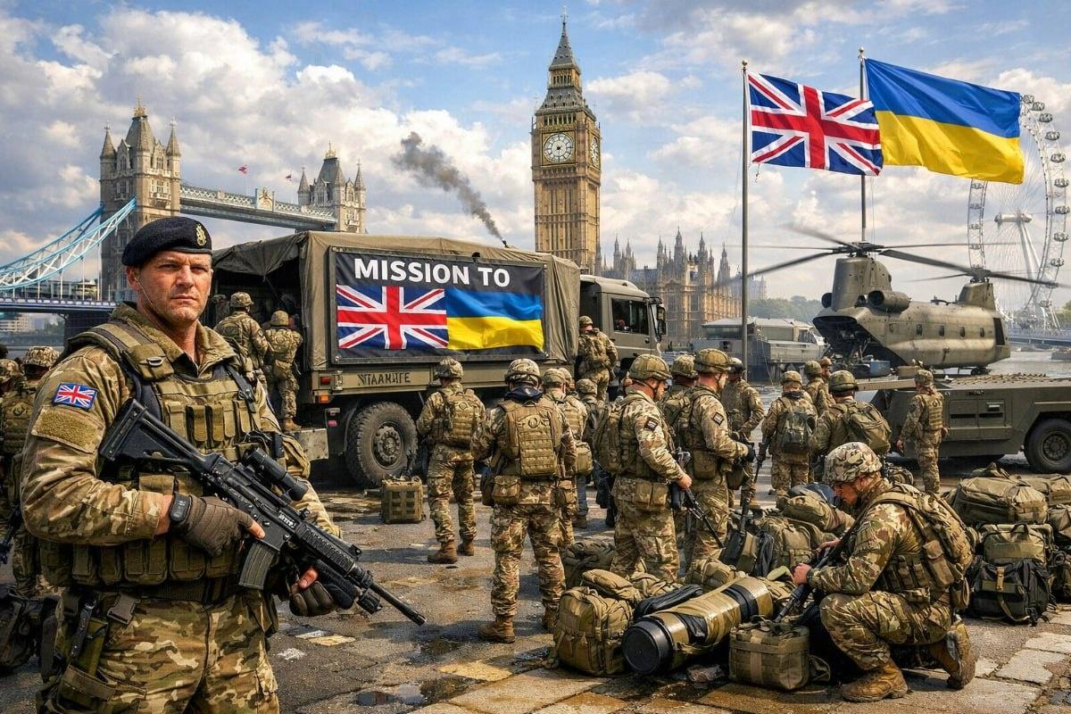 Глава Генштаба Британии обозначил условие для отправки войск на Украину