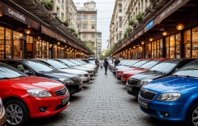 Продажи новых машин в России в 2025 году упали на 15,6%