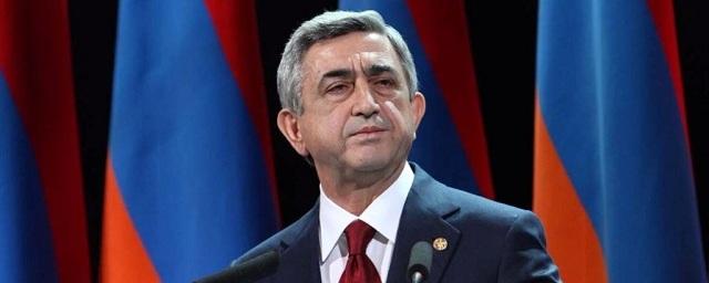 Экс-президент Армении Серж Саргсян отказался от положенного ему дома