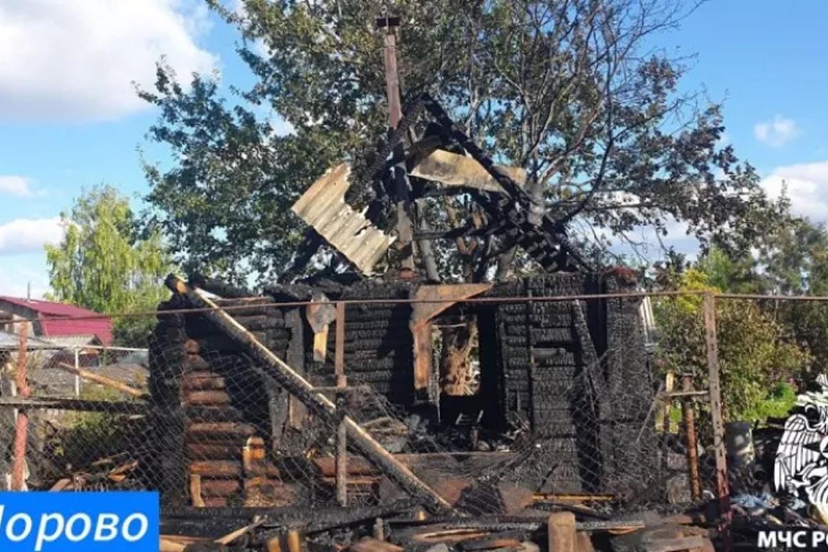Пожилая женщина пострадала при пожаре в дачном доме в Коми