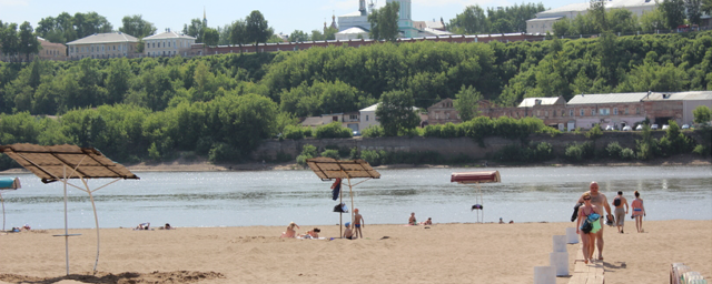 Участок Вятки возле горпляжа в Кирове признали небезопасным для купания