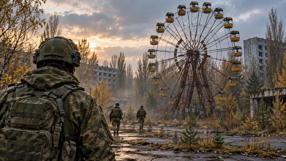 Чернобыль превращают в крепость: зачем Киеву войска в мертвой зоне