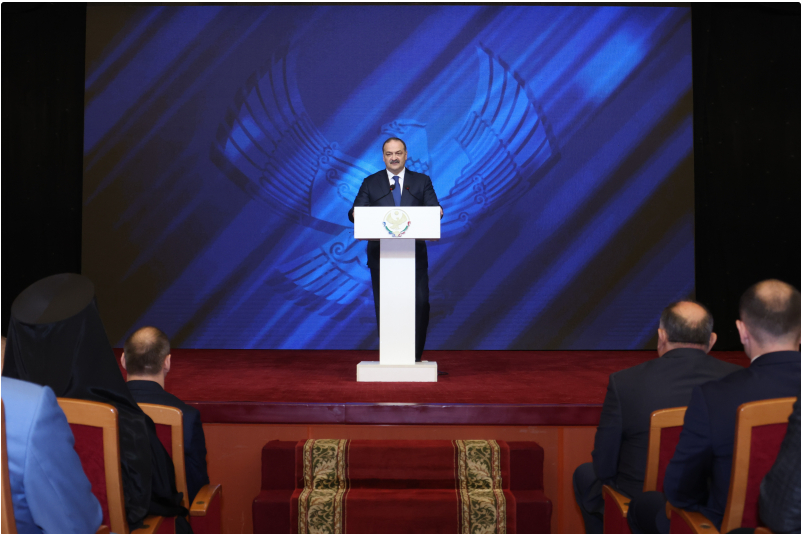 В Дагестане прошла церемония оглашения Послания главы республики Народному Собранию