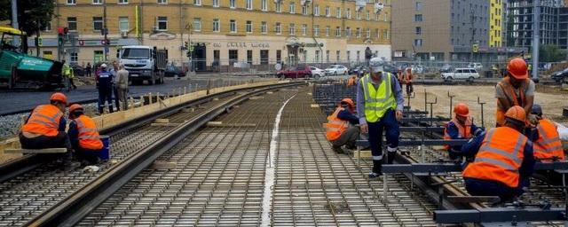 В Петербурге летом начнут строить трамвайную линию из Купчино в Славянку