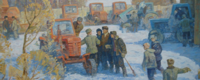 В Щелковской галерее работает выставка живописи и графики Германа Безукладникова