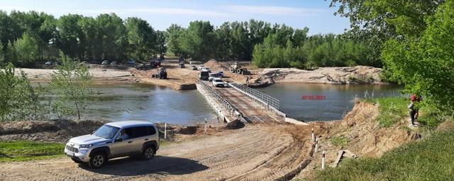 В Соль-Илецке восстановили мост через реку Илек, соединяющий Троицк и Ивановку