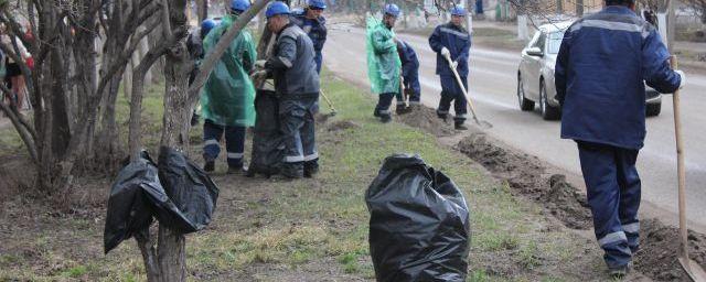 В Рязани на субботнике собрали 18 тонн мусора