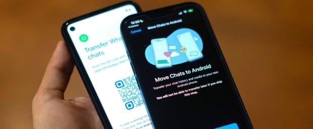 В WhatsApp стал возможен перенос данных с Android на iPhone