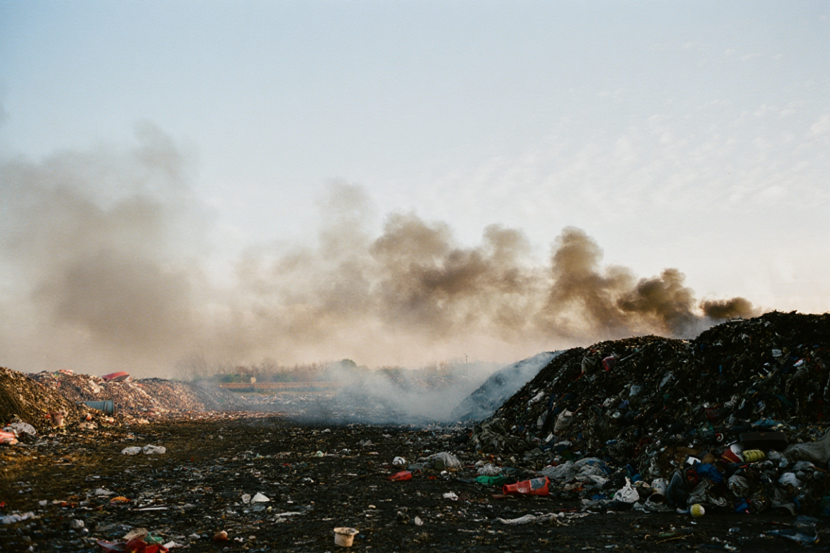 Прокуратура проверяет возгорание на полигоне «Преображенка» в Самарской области