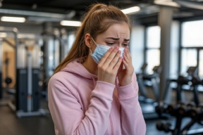 Врач Ярцева: Силовые тренировки противопоказаны во время болезни