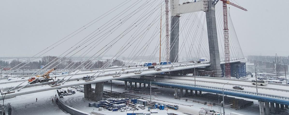 Группа «ВИС» подтвердила, что четвертый мост через Обь может быть сдан только в декабре 2024 года