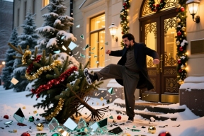 Новый год под угрозой: по всей России громят ёлки и гирлянды. Кому помешал праздник?