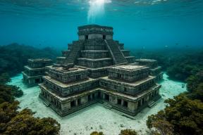 Затопленный город майя на дне озера: археологи нашли дома, площади и стелы под водой в Гватемале