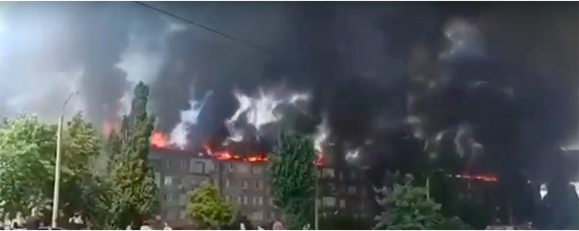В ходе ссоры с женой украинец чуть не сжег многоквартирный дом