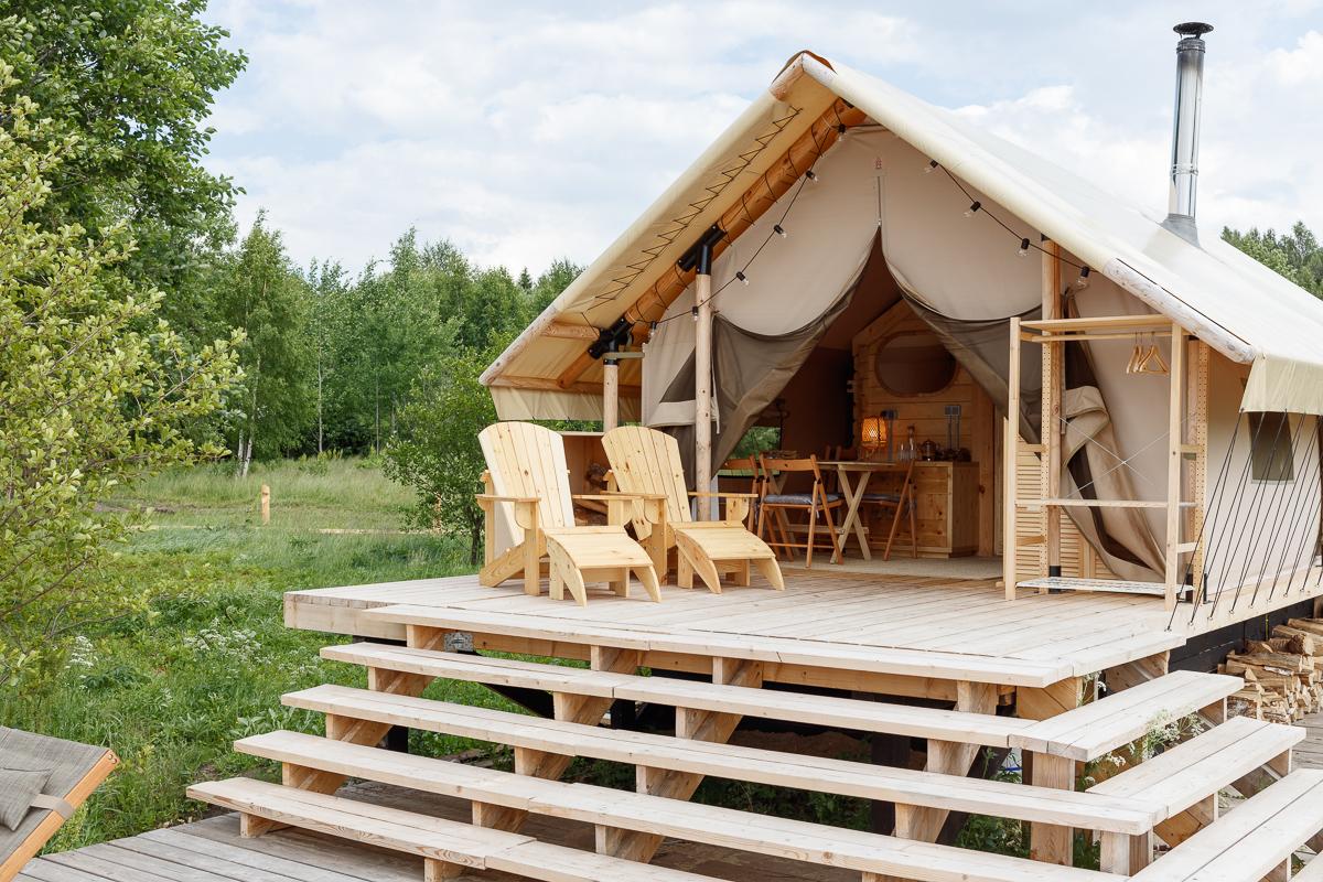 МегаФон: Новосибирцы и гости региона массово переходят на глэмпинг