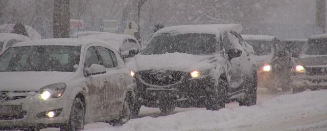 ГИБДД по Калужской области предупреждает о снегопаде