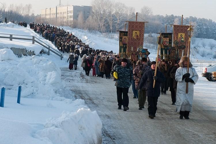 В Ижевске в ночь на Крещение состоится крестный ход