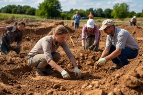 В ФРГ нашли средневековое массовое захоронение с умершими от чумы