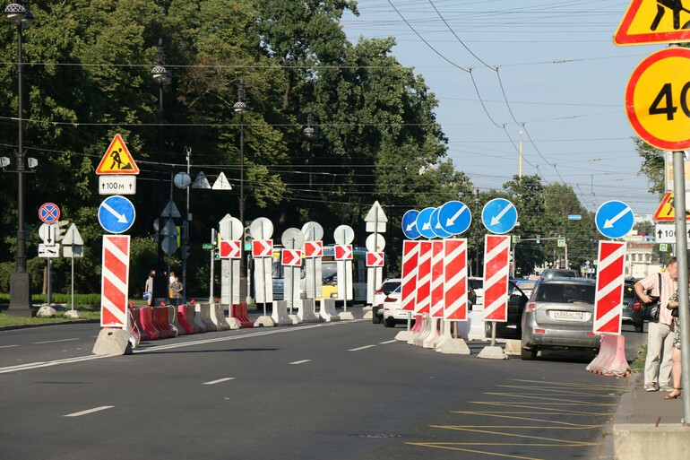 В Петербурге 27 и 28 июля на время саммита «Россия – Африка» ограничат движение по ряду улиц