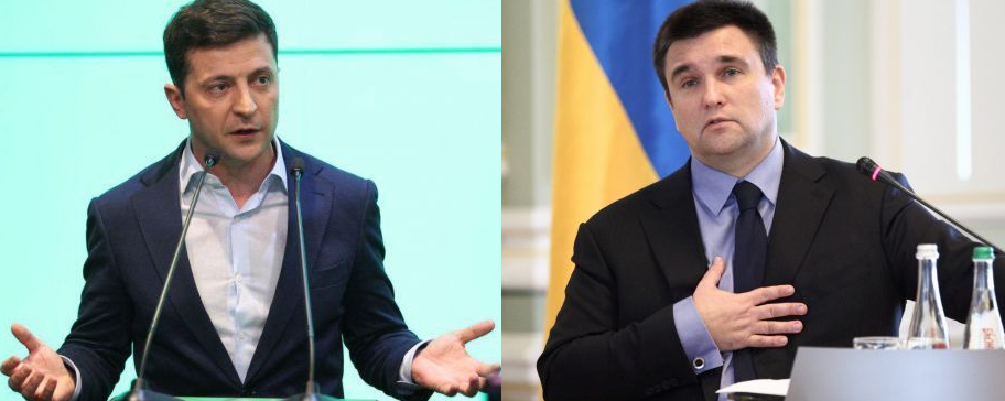 Глава МИД Украины Климкин прокомментировал конфликт с Зеленским