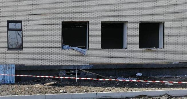 В строящейся школе в Северной Осетии прогремел взрыв