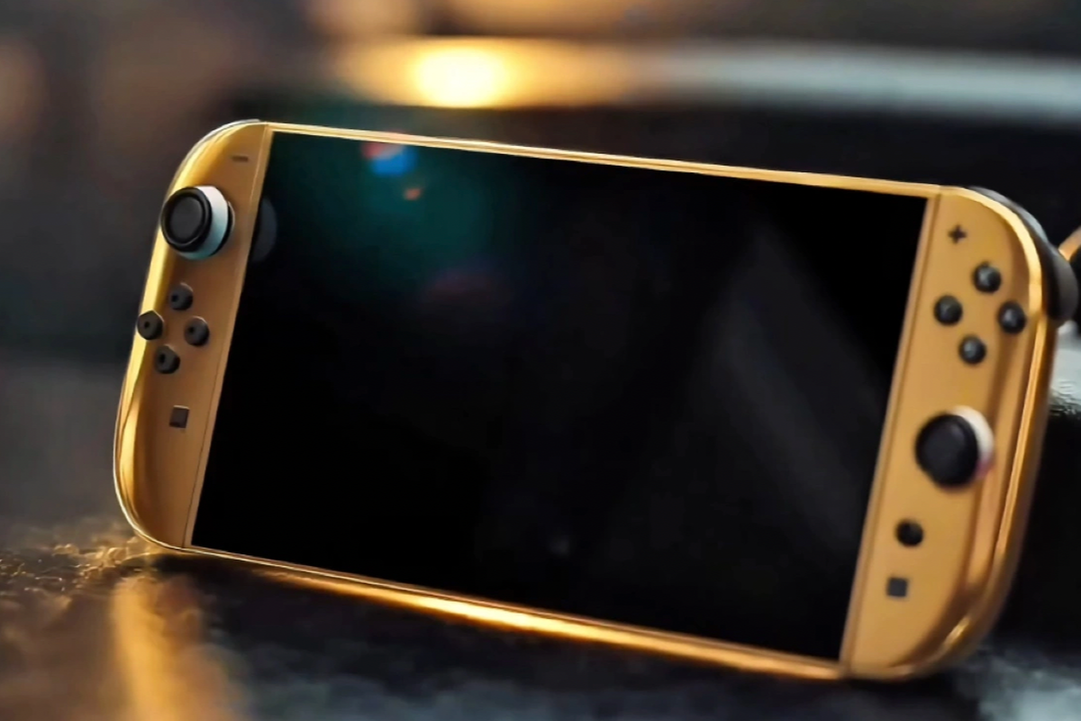 Truly Exquisite показала золотую Nintendo Switch 2