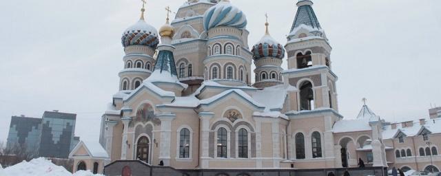 В Ижевске на Ленина открыли храм Иверской иконы Божией Матери