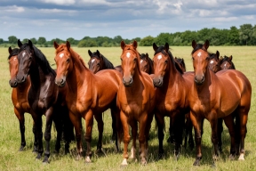 Мужчины Тувы поборются за звание лучшего отца и табун коней