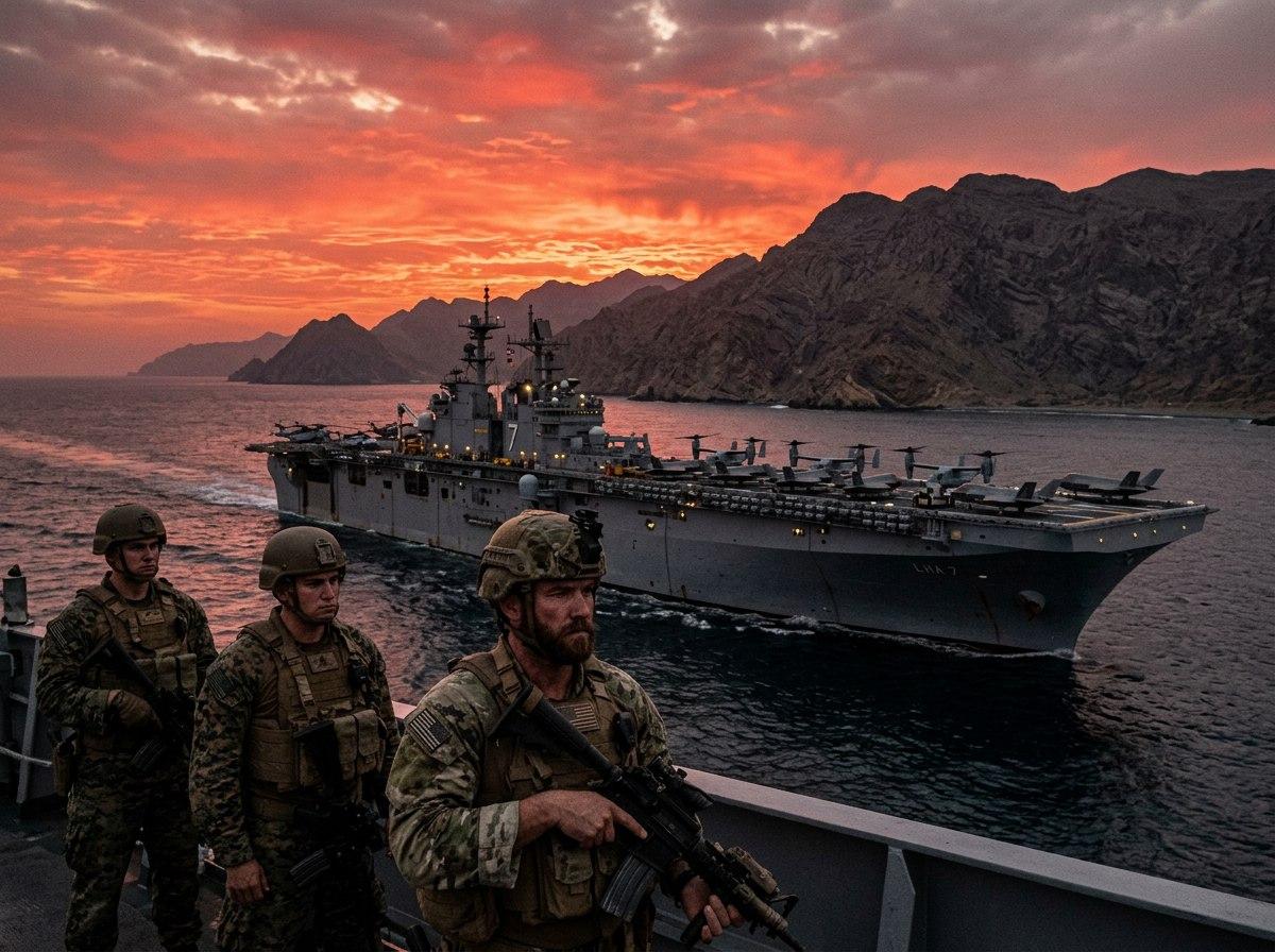 Пентагон отправил тысячи морпехов к берегам Ирана. Мир затаил дыхание. Что будет дальше?