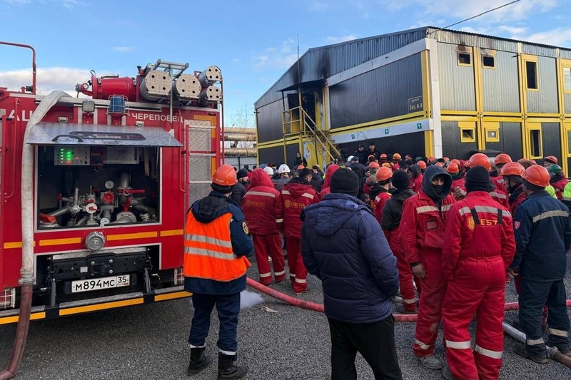 Пожар в строительном городке Череповца выявил нарушения, вызвавшие последствия