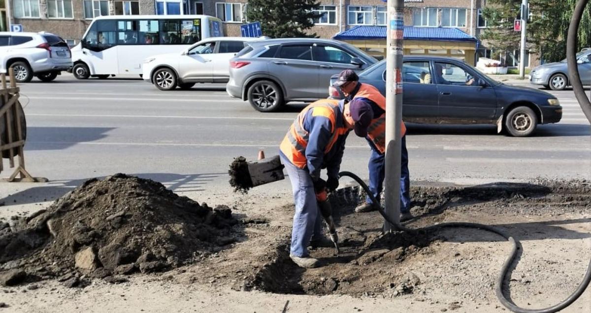 В Барнауле отремонтировали 46 тысяч квадратных метров дорог