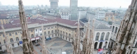 В Милане более ста человек приняли участие в акции против отмены русской культуры