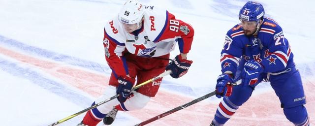 СКА в четвертый раз обыграл «Локомотив» в серии плей-офф КХЛ