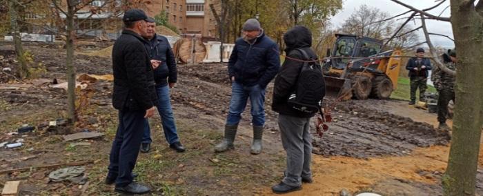 В Орле срываются сроки окончания реконструкции сквера «Дворянское гнездо»