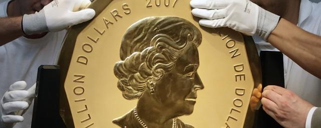 В Берлине из музея украли 100-килограммовую монету номиналом в $1 млн
