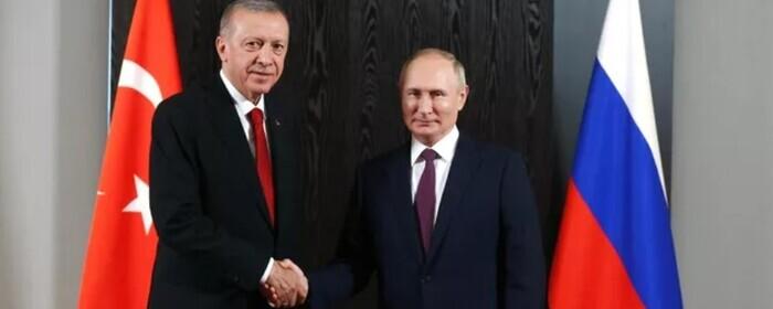 Эрдоган и Путин встретятся в Сочи 4 сентября для переговоров