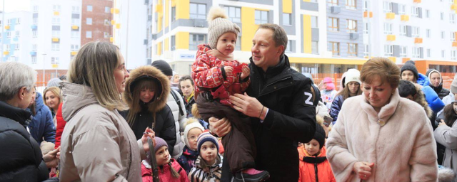 В красногорской деревне Глухово открылся детский сад «Калейдоскоп»
